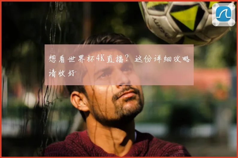 想看世界杯4K直播？这份详细攻略请收好